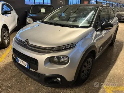 Usata Citroën C3 PureTech 82 CV (60 kW) 2017 Grigio Berlina