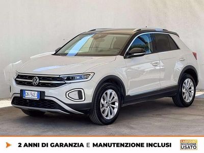 Usata VW T-Roc Style 110 CV (80 kW) 2023 Bianco SUV