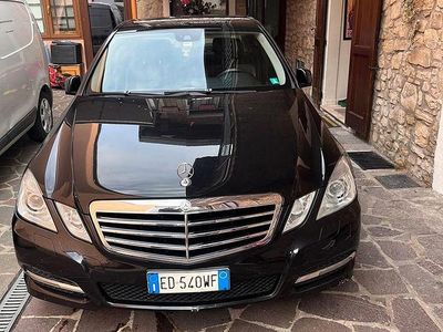 Usata Mercedes E220 2010 Nero Berlina