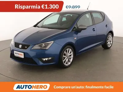 Usata Seat Ibiza FR 90 CV (66 kW) 2017 Blu/azzurro Utilitaria