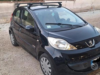 Usata Peugeot 107 2006 Nero Utilitaria