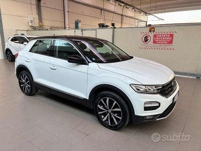 Usata VW T-Roc Style 116 CV (85 kW) 2019 Bianco SUV
