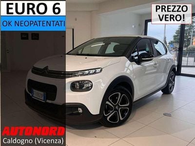 Usata Citroën C3 Feel 75 CV (55 kW) 2018 Bianco Utilitaria