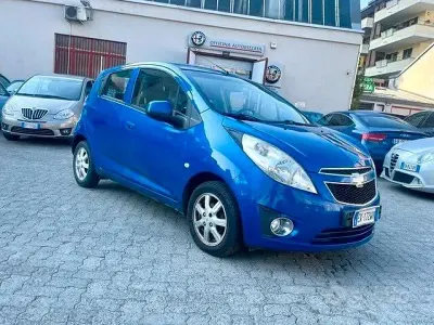 Begagnad Chevrolet Spark LS 68 HK (50 kW) 2012 Blå Halvkombi