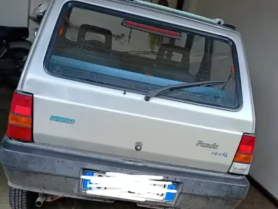 Usata Fiat Panda Young 54 CV (39 kW) 2003 Grigio Utilitaria