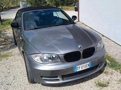 Usata BMW 118 Cabriolet Efficient Dynamics 143 CV (105 kW) 2009 Grigio Cabrio