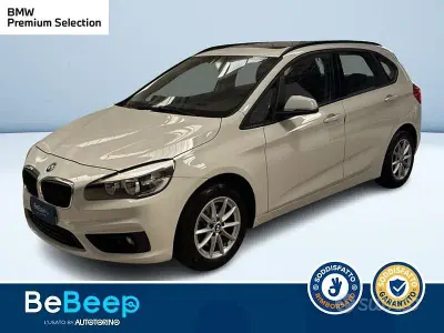 Usata BMW 218 Active Tourer Comfort Edition 150 CV (110 kW) 2016 Bianco Monovolume