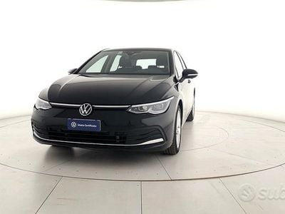 Usata VW Golf Style 150 CV (110 kW) 2020 Nero Berlina