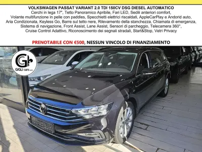 Usata VW Passat S 150 CV (110 kW) 2023 Deep black Station wagon
