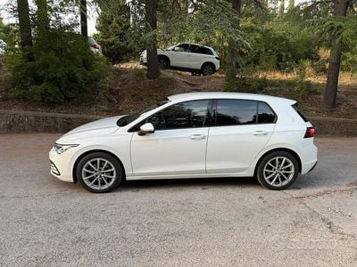 Usata VW Golf VIII 130 CV (95 kW) 2020 Bianco Berlina