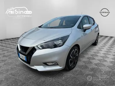 Usata Nissan Micra Tekna 92 CV (67 kW) 2022 Grigio Utilitaria