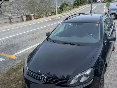 Usata VW Golf VI 105 CV (77 kW) 2011 Nero Utilitaria