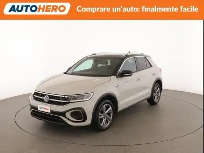 Usata VW T-Roc R-line 150 CV (110 kW) 2022 Beige SUV