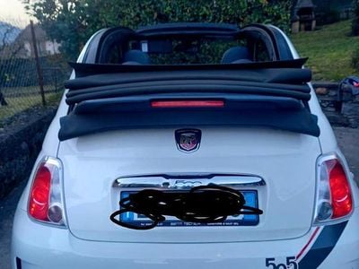 Usata Abarth 500 2015 Bianco Cabrio