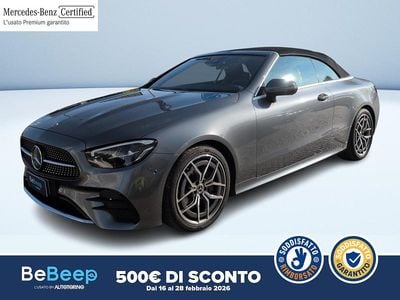 Usata Mercedes 220 Premium 194 CV (142 kW) 2021 Grigio metallizzato Cabrio