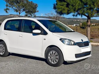 Usata Skoda Citigo G-TEC Active 68 CV (50 kW) 2016 Bianco Utilitaria