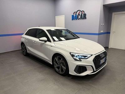 Usata Audi A3 S-Line 150 CV (110 kW) 2022 Polar white ibis Berlina