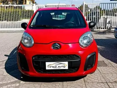 Usata Citroën C1 Attraction 68 CV (50 kW) 2013 Rosso Utilitaria