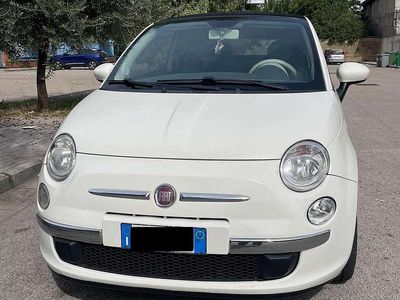 Usata Fiat 500C Rock 69 CV (50 kW) 2011 Bianco Cabrio