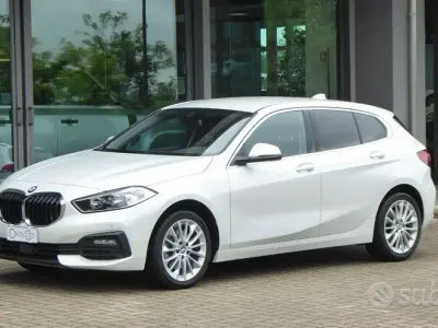 Usata BMW 116 Advantage 116 CV (85 kW) 2022 Bianco Utilitaria