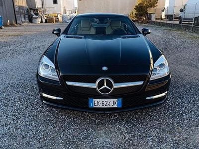 Usata Mercedes SLK200 Premium 184 CV (135 kW) 2011 Nero Cabrio