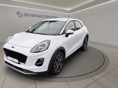 Usata Ford Puma Titanium S 125 CV (91 kW) 2023 Bianco pastello SUV