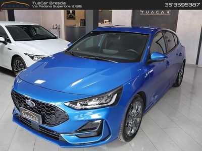Usata Ford Focus ST-Line 125 CV (91 kW) 2022 Blu/azzurro Berlina