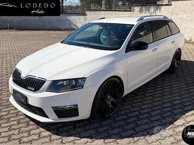 Usata Skoda Octavia RS 183 CV (134 kW) 2013 Bianco Station wagon