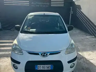 Usata Hyundai i10 64 CV (47 kW) 2009 Bianco Utilitaria