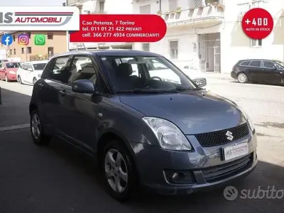 Käytetty Suzuki Swift GL 92 HP (67 kW) 2008 Harmaa Viistoperä