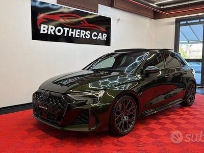 Usata Audi RS3 Exclusive 400 CV (294 kW) 2024 Verde Berlina