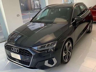 Usata Audi A3 Advanced 150 CV (110 kW) 2020 Grigio manhattan Berlina