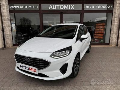 Usata Ford Fiesta Titanium 75 CV (55 kW) 2022 Bianco Utilitaria