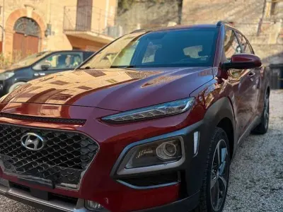 Usata Hyundai Kona 136 CV (100 kW) 2019 Rosso SUV