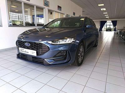 Usata Ford Focus ST-Line X 125 CV (91 kW) 2022 Blu/azzurro Berlina