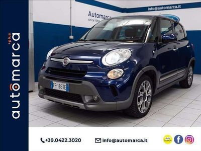 Usata Fiat 500L Trekking 95 CV (69 kW) 2016 Blu metallizzato Monovolume