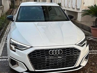 Usata Audi A3 150 CV (110 kW) 2022 Bianco Berlina
