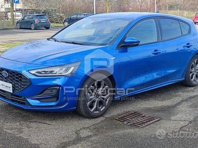 Usata Ford Focus ST-Line 125 CV (91 kW) 2023 Blu Utilitaria