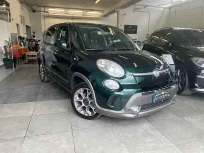Usata Fiat 500L Trekking 85 CV (62 kW) 2015 Verde Monovolume