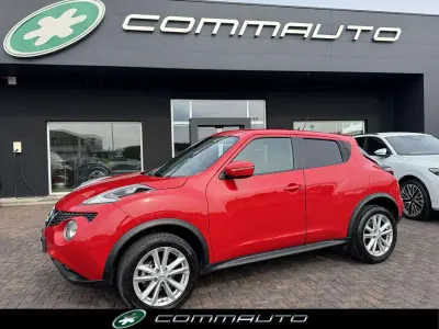 Usata Nissan Juke Tekna 110 CV (80 kW) 2015 Rosso SUV