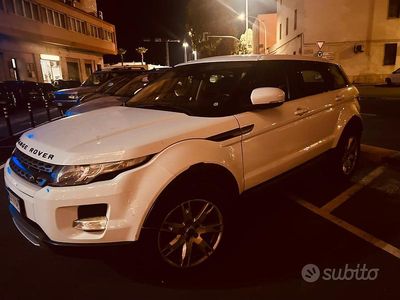 Usata Land Rover Range Rover evoque Prestige 211 CV (155 kW) 2013 Bianco SUV