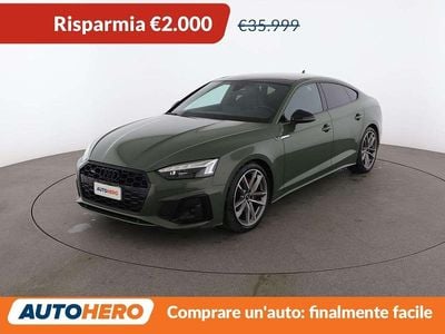 Usata Audi A5 S-Line 204 CV (150 kW) 2022 Verde Coupé