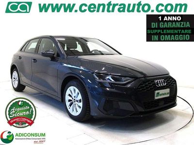 Usata Audi A3 Advanced 150 CV (110 kW) 2023 Grigio scuro Berlina