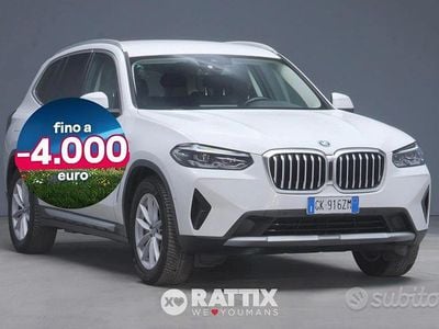 Usata BMW X3 184 CV (135 kW) 2022 Bianco SUV