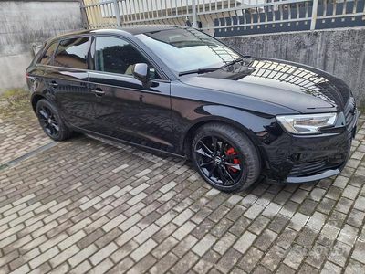 Usata Audi A3 Business 116 CV (85 kW) 2017 Nero Berlina