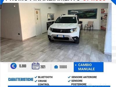 Usata Dacia Duster Prestige 115 CV (84 kW) 2021 Bianco SUV