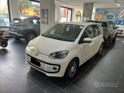 Usata VW up! 75 CV (55 kW) 2014 Bianco Utilitaria