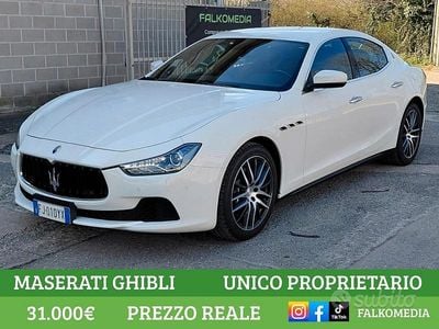 Usata Maserati Ghibli 275 CV (202 kW) 2017 Bianco Berlina