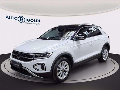 Usata VW T-Roc Style 110 CV (80 kW) 2022 Pure white deep black perlato SUV