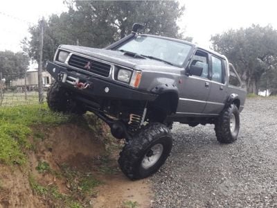 Usata Mitsubishi L200 1996 Grigio Pick-up